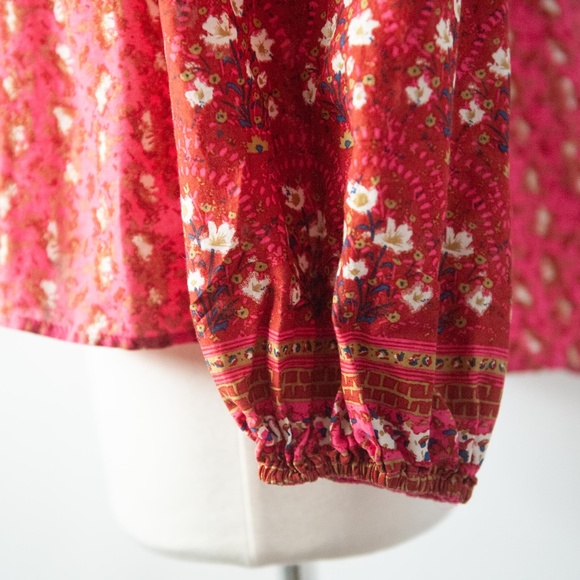 Joie Western Ruffle Button Down Top | Cowgirl - Picture 5 of 10